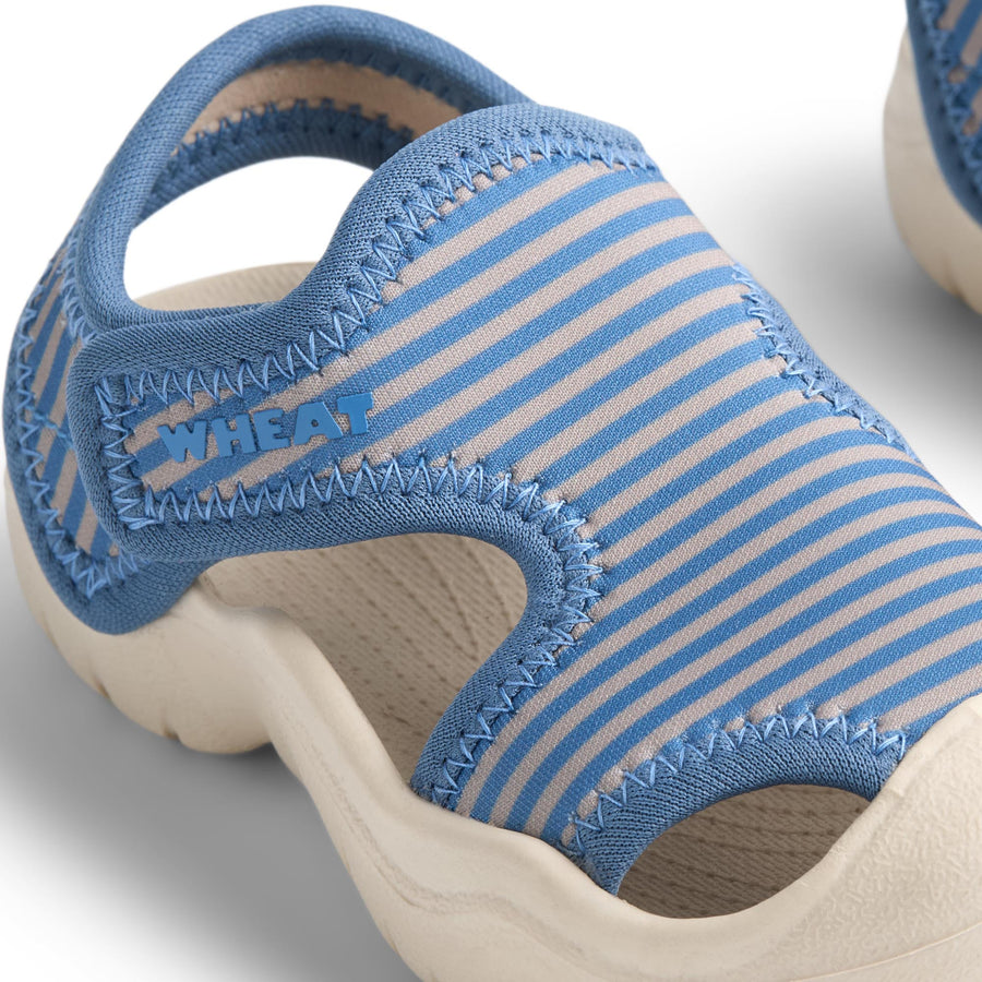 Wheat Sandal Bani - WF804-02 9580 Blue Swim Stripe