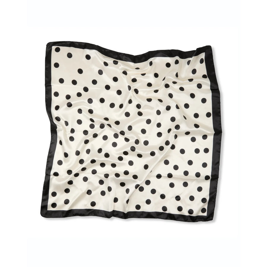 Chalk Wren Scarf - Spot Black