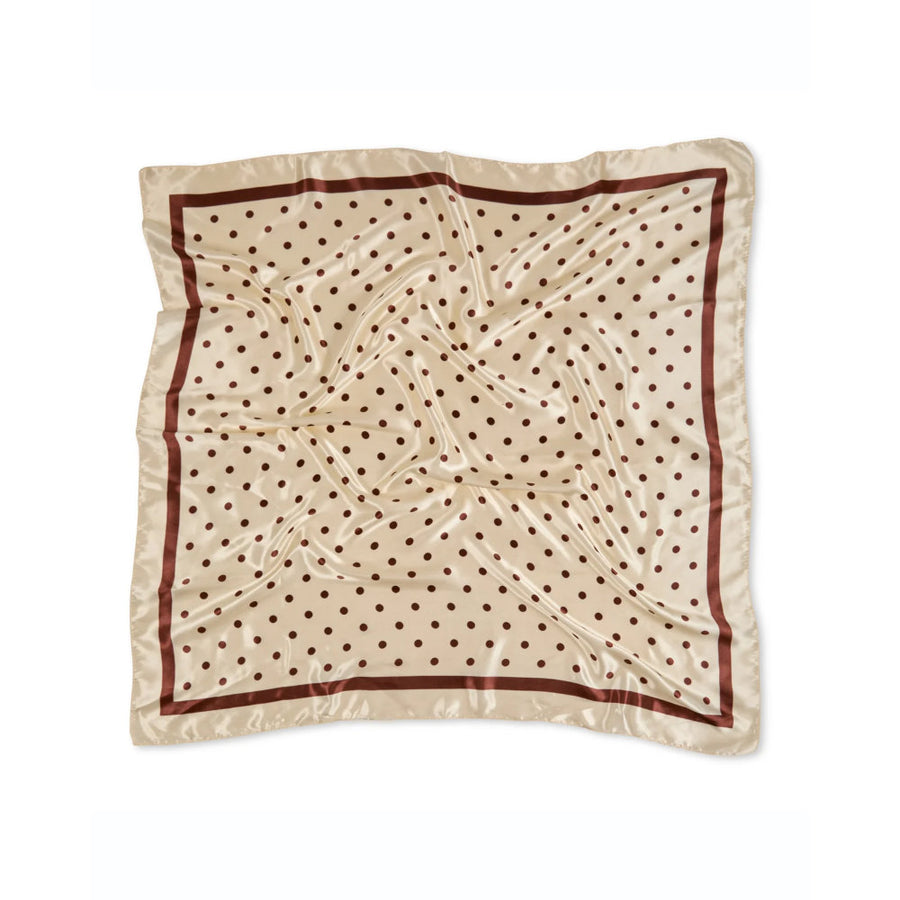 Chalk Wren Scarf - Small Spot - Butter