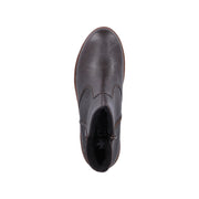 Rieker X9165-25 Brown Warm Lined Wedge Boots