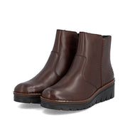 Rieker X9165-27 Womens Warm Lined Brown Boots