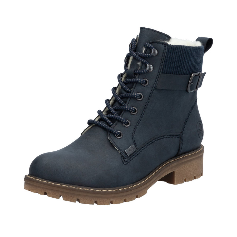 Rieker Y9102-14 Navy Water Resistant Boots