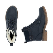Rieker Y9102-14 Navy Water Resistant Boots