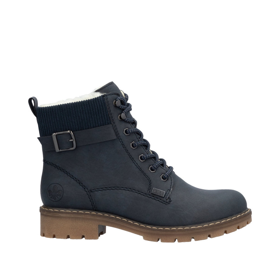 Rieker Y9102-14 Navy Water Resistant Boots