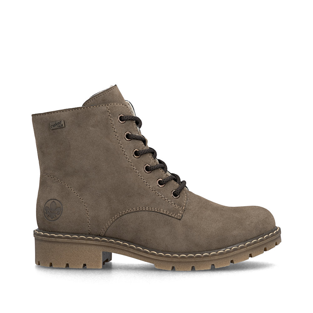 Rieker Y9103-24 Womens Brown waterproof Warm Lined Boots