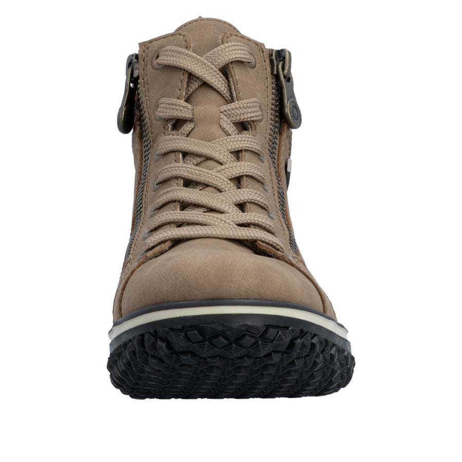 Rieker Z4263-20 Brown Water Resistant Boots