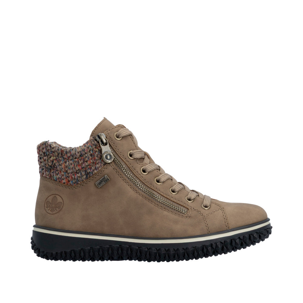 Rieker Z4263-20 Brown Water Resistant Boots