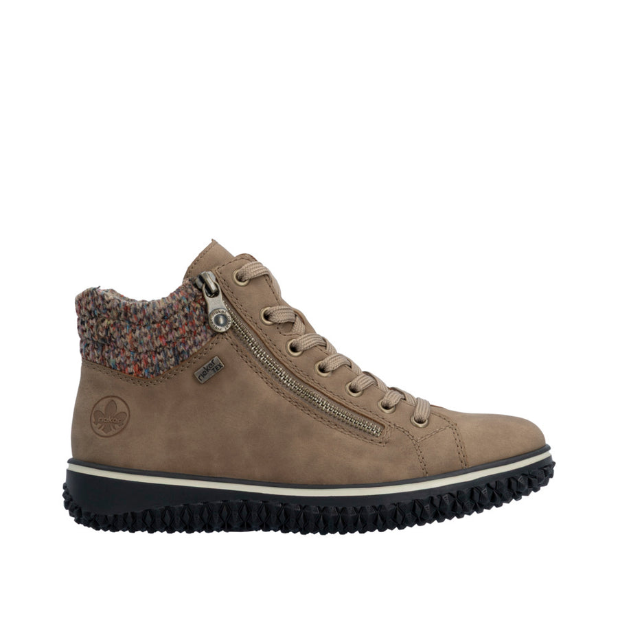 Rieker Z4263-20 Brown Water Resistant Boots