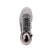 Rieker Z8904-40 Grey Warm Lined Boots
