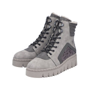 Rieker Z8904-40 Grey Warm Lined Boots