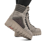 Rieker Z8904-40 Grey Warm Lined Boots
