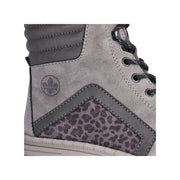 Rieker Z8904-40 Grey Warm Lined Boots