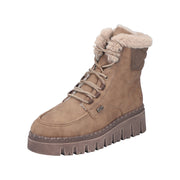 Rieker Z8906-20 Oat Water Resistant Warm Lined Boots