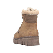 Rieker Z8906-20 Oat Water Resistant Warm Lined Boots