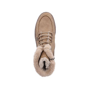 Rieker Z8906-20 Oat Water Resistant Warm Lined Boots