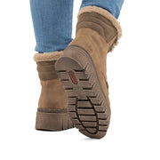 Rieker Z8906-20 Oat Water Resistant Warm Lined Boots