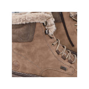 Rieker Z8906-20 Oat Water Resistant Warm Lined Boots