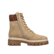 Rieker Z9430-60 Womens Waterproof Warm Lined Beige Boots