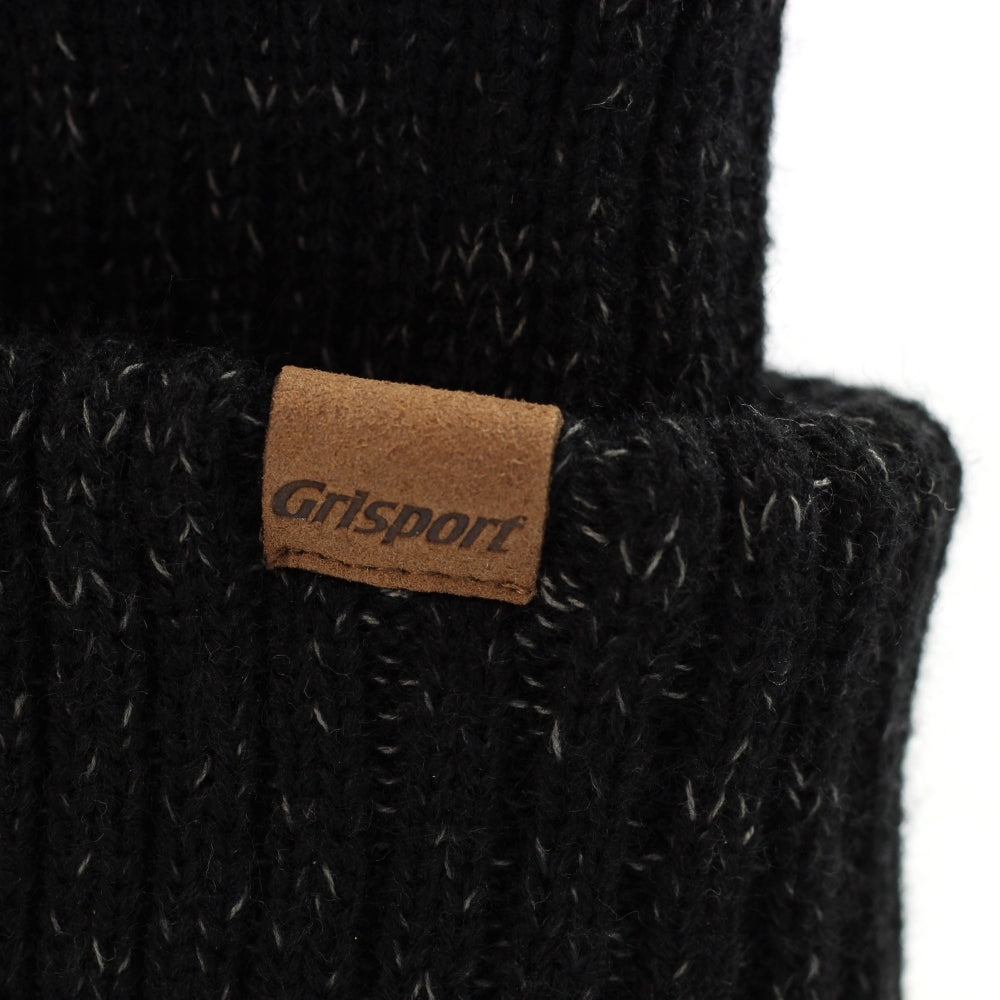 Grisport Black Beanie Hat
