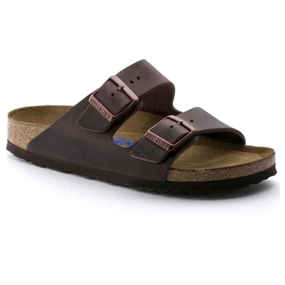 Birkenstock Arizona Soft Footbed Oiled Leather Unisex Habana 452761 Sandals