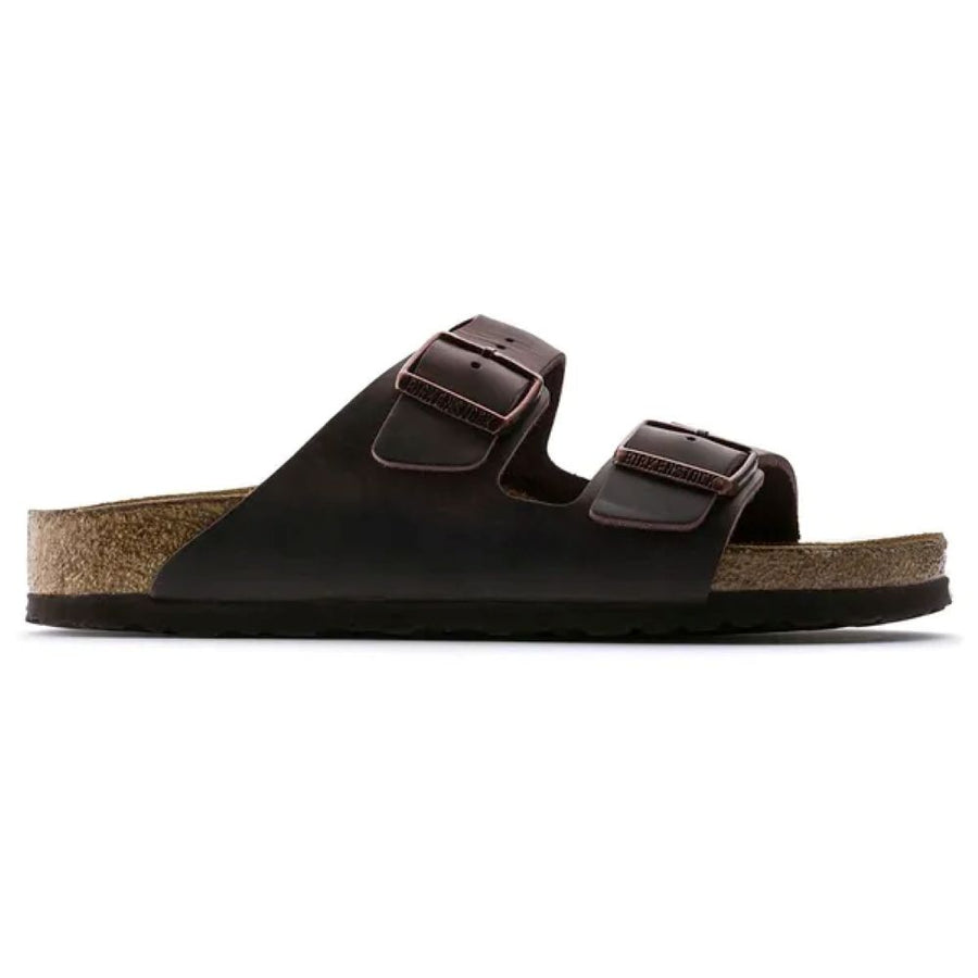 Birkenstock Arizona Soft Footbed Oiled Leather Unisex Habana 452761 Sandals