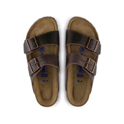 Birkenstock Arizona Soft Footbed Oiled Leather Unisex Habana 452761 Sandals