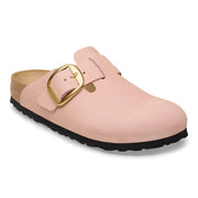 Birkenstock Boston Big Buckle Nubuck Leather Soft Pink 1031831 Mule