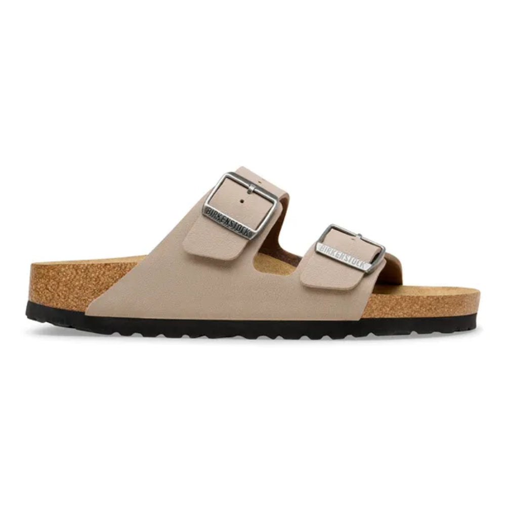 Birkenstock Arizona Birkibuc Unisex Grey Taupe 1032019 Sandals