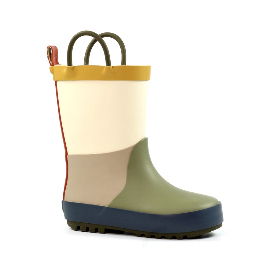 Lazy Dogz Bubblegum Olive Wellington Boots