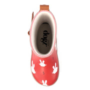 Lazy Dogz Bunny Toddler Wellington Berry