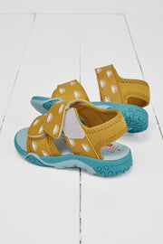 Grass & Air Kids Ochre Colour-Changing Sandals