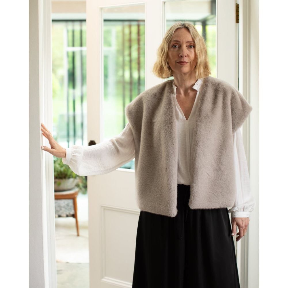 Chalk Claire Gilet Glacier