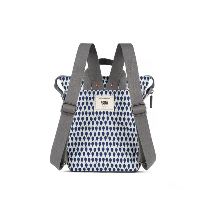 Roka Bantry Backpack in Denim Rain Canvas