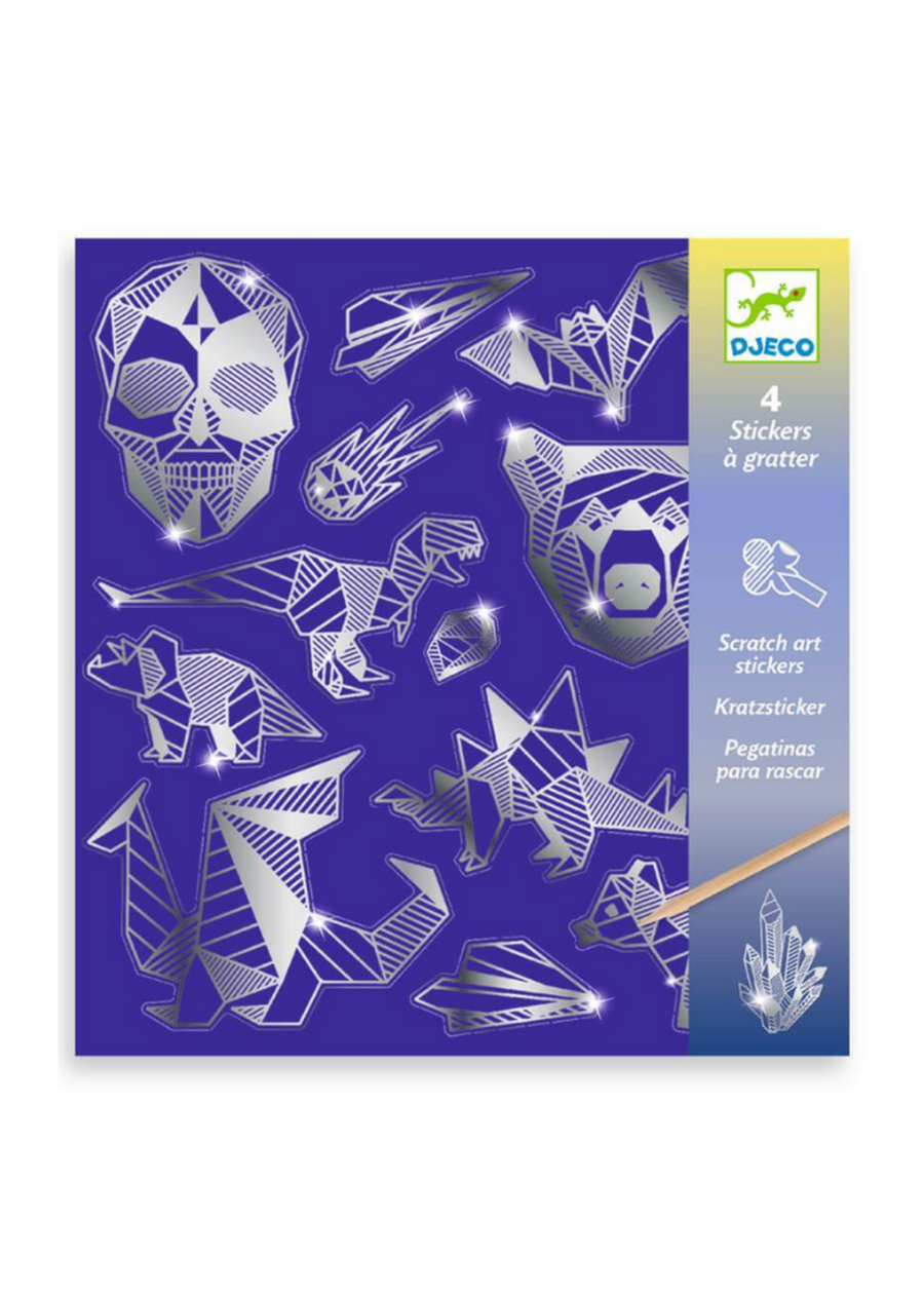Djeco Small Gifts For Older Ones - Scratch Cards Out_Iron DJ09737