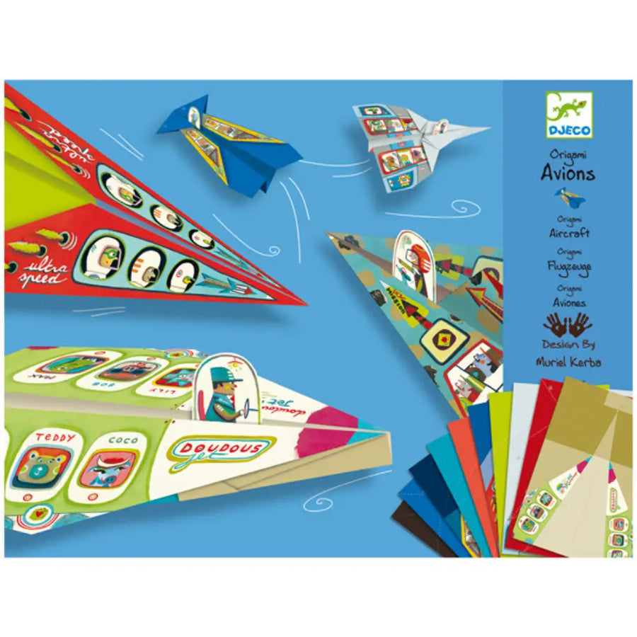 Djeco Small Gifts For Older Ones - Origami Planes DJ08760
