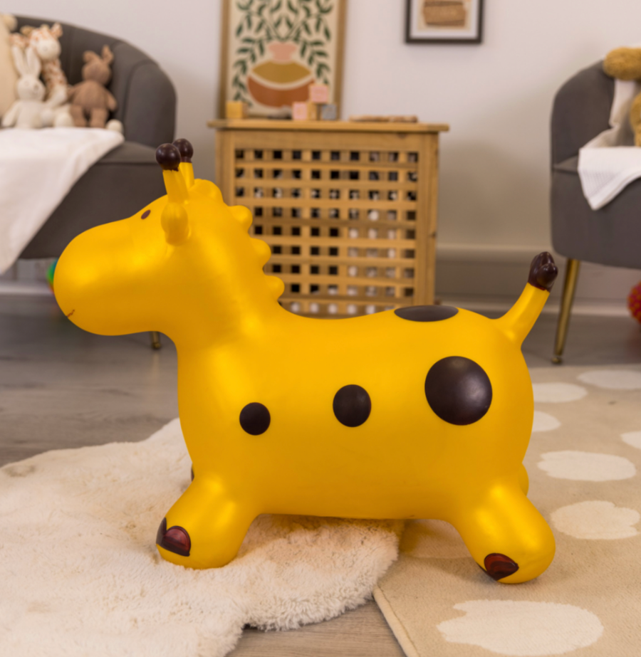 Happy Hopperz GOLD GIRAFFE - Space Hopper For Little People
