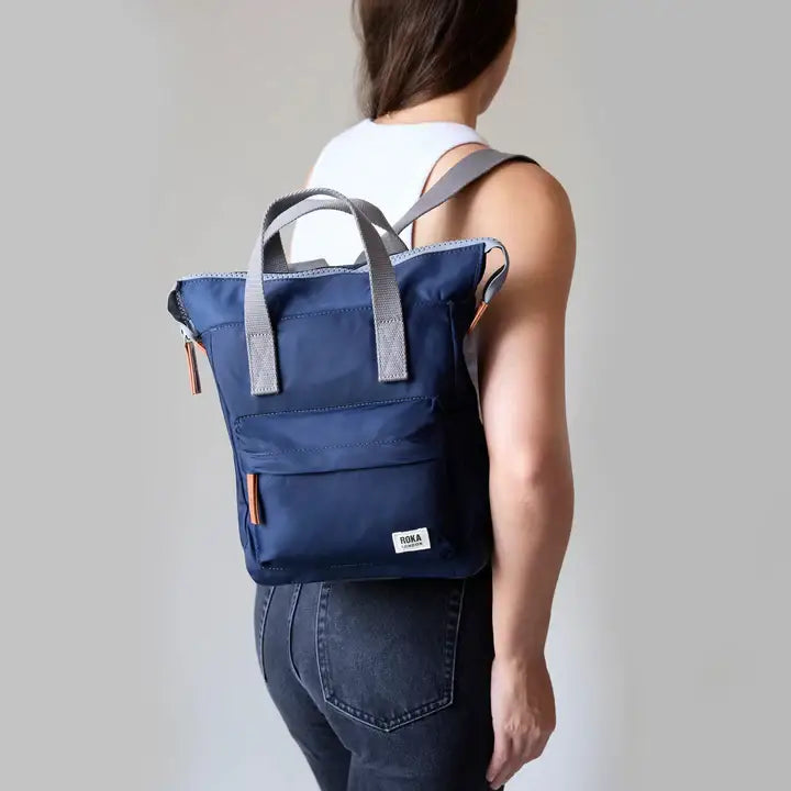Roka Bantry Backpack in Denim Rain Canvas