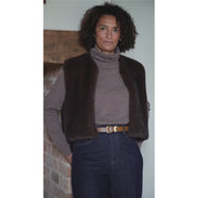 Chalk Felicity Gilet Cappuccino