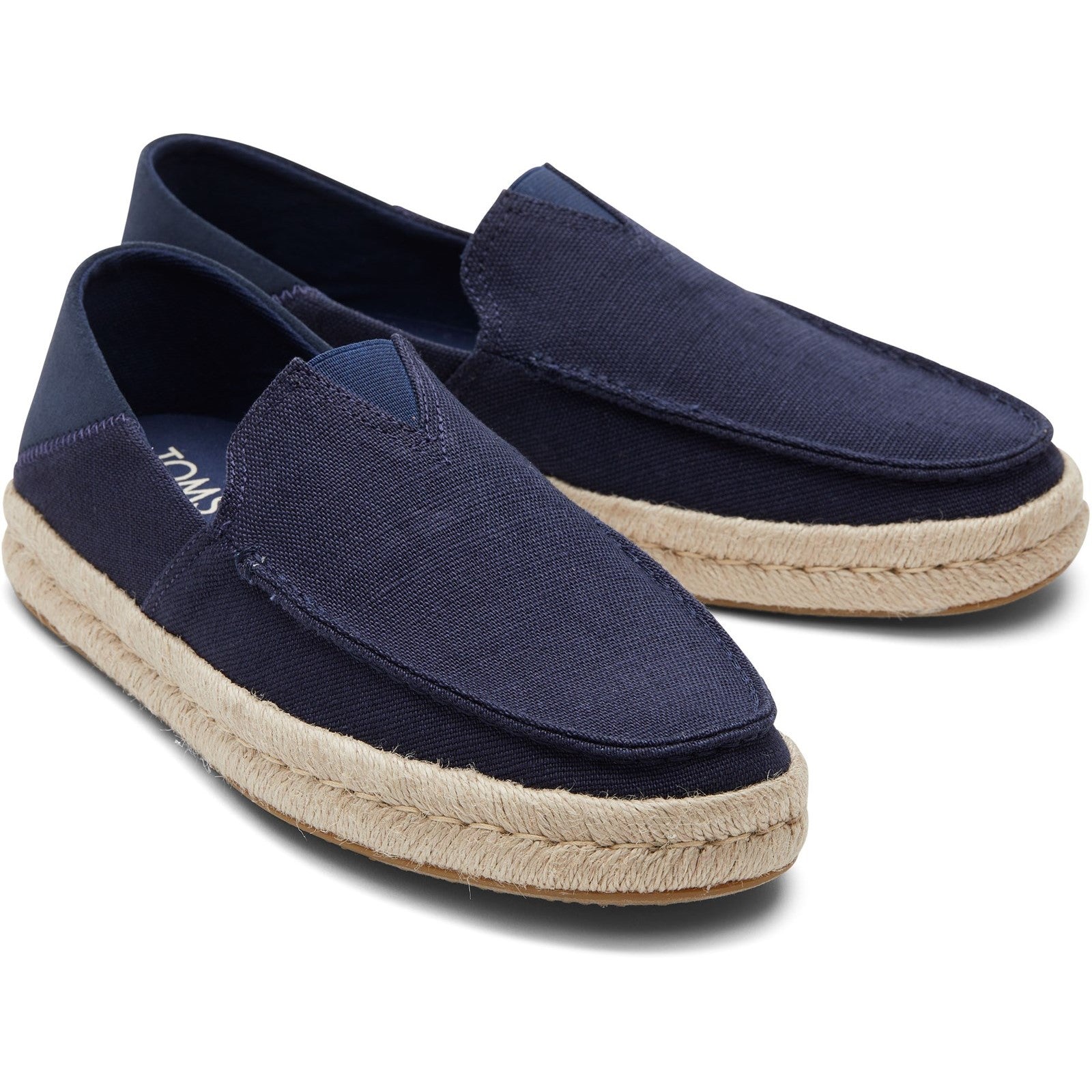 TOMS Alonso Loafer Rope Navy Shoes