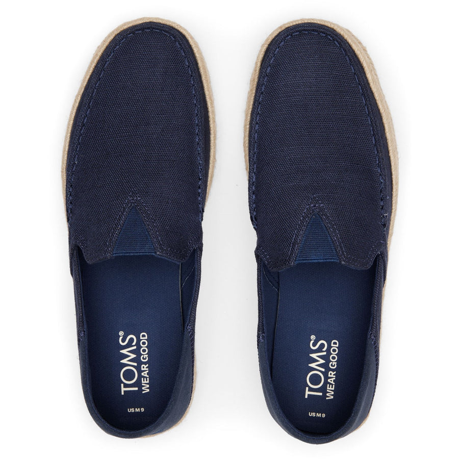 TOMS Alonso Loafer Rope Navy Shoes