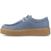 Hush Puppies Bridie Textile Denim Shoes