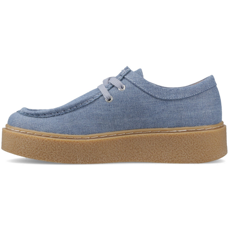 Hush Puppies Bridie Textile Denim Shoes