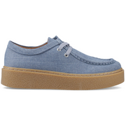 Hush Puppies Bridie Textile Denim Shoes