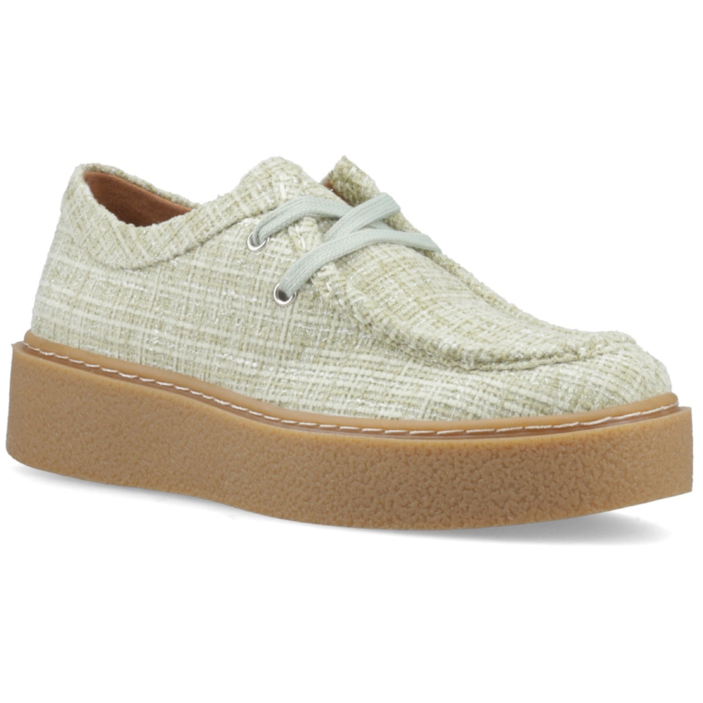 Hush Puppies Bridie Textile Mint Shoes