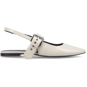 Hush Puppies Diya Buckle Mary Jane Cream Shoes