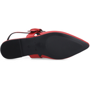 Hush Puppies Diya Buckle Mary Jane Red Shoes