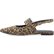 Hush Puppies Diya Suede Mary Jane Leopard Shoes