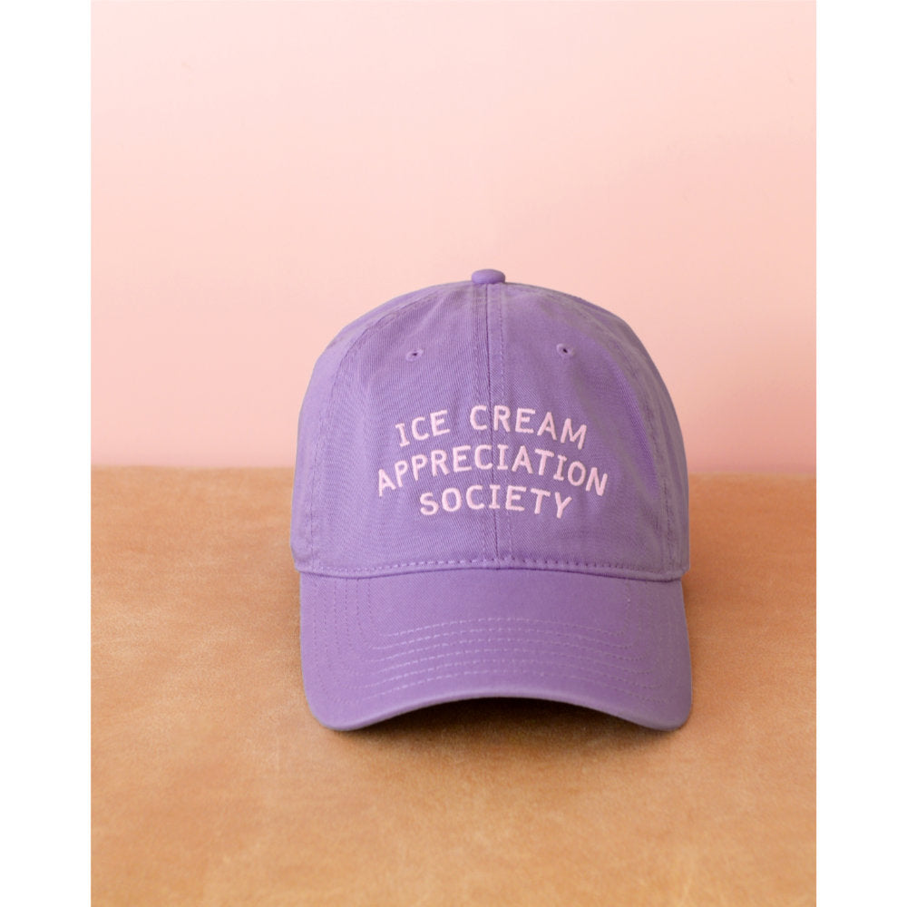 Alphabet Bags Sunshine Appreciation Society - Baseball Cap - Lavender