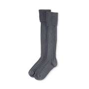 Chalk Long Boot Sock Charcoal