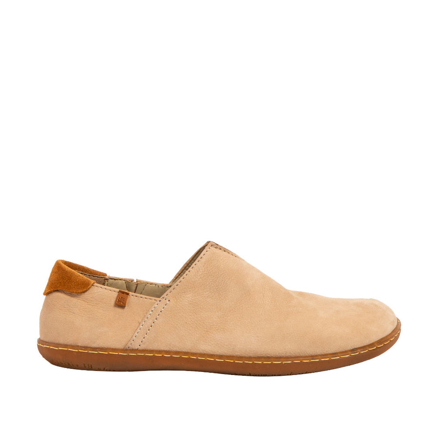 El Naturalista BAREFOOT N275 Nobuck Lavado Cream/El Viajero Cream Shoes